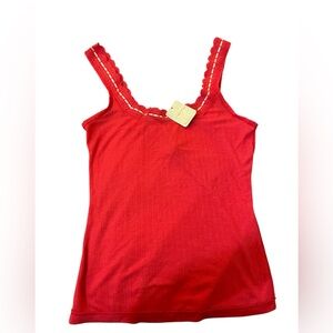 Free People Scarlet Lace Camisole